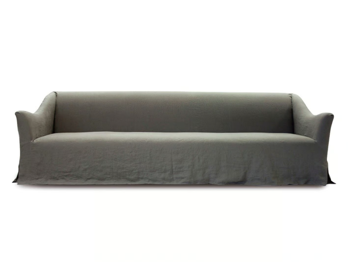 ASCOT CONTEMPORAIN - 3 seater fabric sofa with removable cover _ Crearte Collections